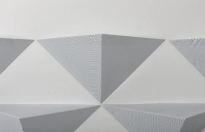 Folke Jansson Scandinavian Shelving Unit in Perforated Metal by Folke Jansson 1980s