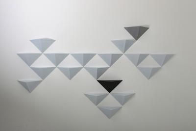 Folke Jansson Scandinavian Shelving Unit in Perforated Metal by Folke Jansson 1980s