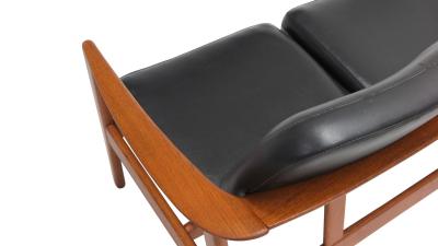 Folke Ohlsson Folke Ohlsson Ascot Teak Frame Sofa in Black