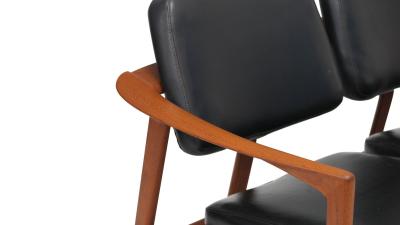 Folke Ohlsson Folke Ohlsson Ascot Teak Frame Sofa in Black