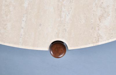 Folke Ohlsson Folke Ohlsson Model 1304 T Roman Travertine Top Coffee Table for Dux