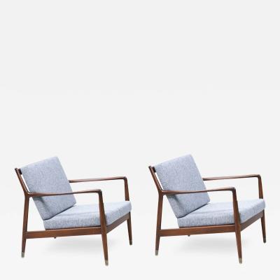 Folke Ohlsson Folke Ohlsson Model 143 Lounge Chairs for Dux