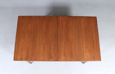 Folke Ohlsson Folke Ohlsson Model 452 Expanding Walnut Dining Table for Dux