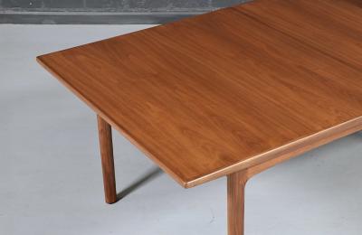 Folke Ohlsson Folke Ohlsson Model 452 Expanding Walnut Dining Table for Dux