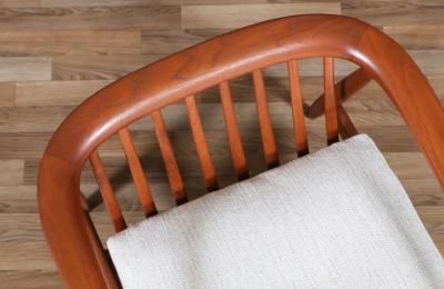 Folke Ohlsson Folke Ohlsson Model 72 C Teak Lounge Chairs for Dux