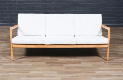 Folke Ohlsson Folke Ohlsson Model Tema 1 Beechwood Sofa for Dux