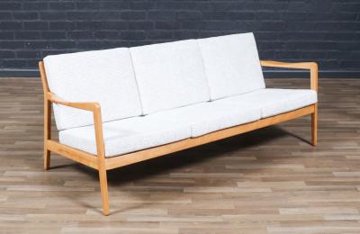 Folke Ohlsson Folke Ohlsson Model Tema 1 Beechwood Sofa for Dux