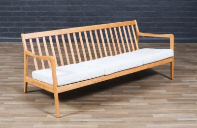 Folke Ohlsson Folke Ohlsson Model Tema 1 Beechwood Sofa for Dux