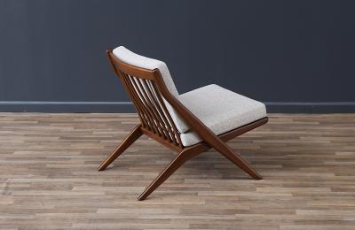 Folke Ohlsson Folke Ohlsson Scissor Sculptural Lounge Chair for Dux