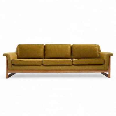 Folke Ohlsson Folke Ohlsson for DUX Mid Century Swedish Teak Sofa