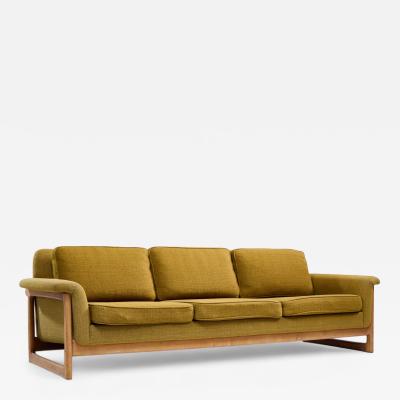 Folke Ohlsson Folke Ohlsson for DUX Mid Century Swedish Teak Sofa