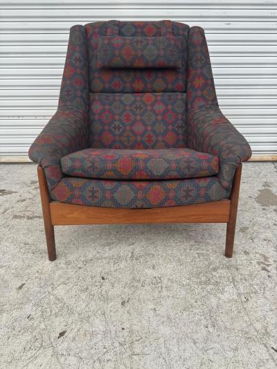 Folke Ohlsson Folke Ohlsson for Dux Recliner and Lounge Chair