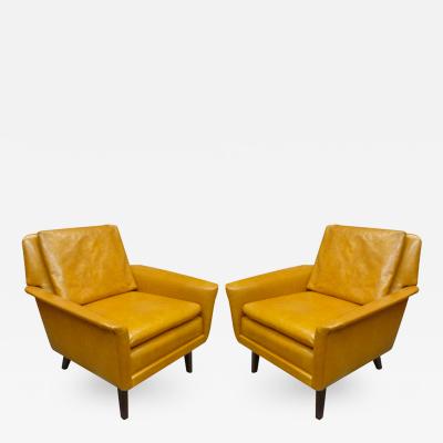 Folke Ohlsson Folke Ohlsson for Fritz Hansen Comfortable Pair of Lounge Chairs