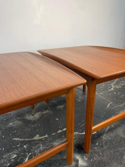 Folke Ohlsson Pair of Vintage Frisco Side Tables by Folke Ohlsson in Teak Circa 1960s