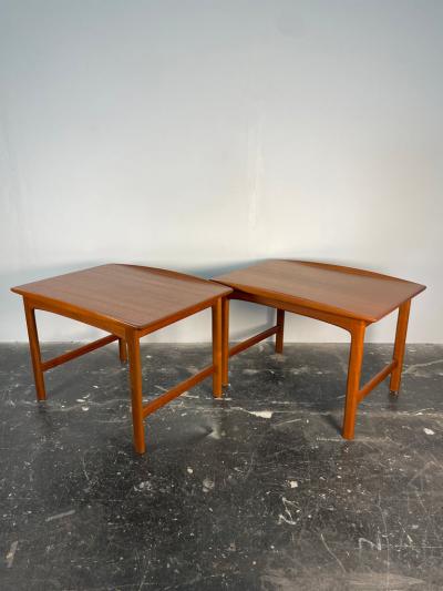 Folke Ohlsson Pair of Vintage Frisco Side Tables by Folke Ohlsson in Teak Circa 1960s