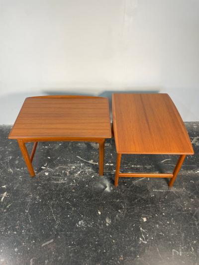 Folke Ohlsson Pair of Vintage Frisco Side Tables by Folke Ohlsson in Teak Circa 1960s