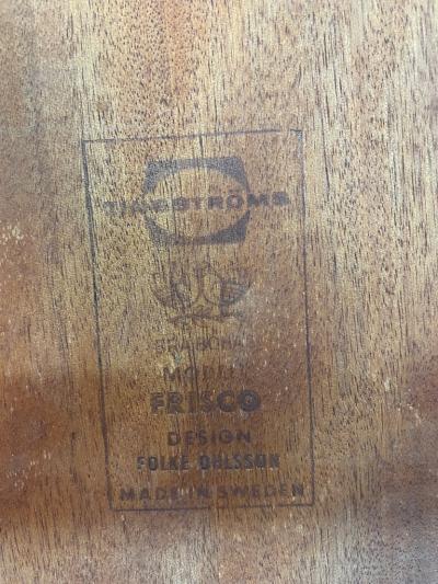 Folke Ohlsson Pair of Vintage Frisco Side Tables by Folke Ohlsson in Teak Circa 1960s