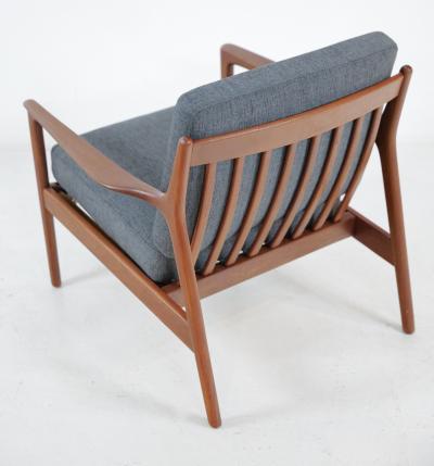 Folke Ohlsson Scandinavian Modern Teak Lounge Chair Designed by Folke Ohlsson for DUX