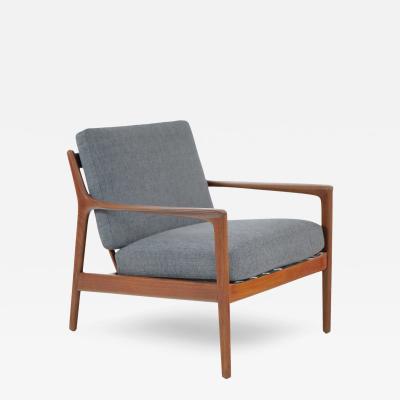 Folke Ohlsson Scandinavian Modern Teak Lounge Chair Designed by Folke Ohlsson for DUX
