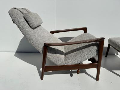 Folke Ohlsson Set of Folke Ohlsson Reclining Lounge Chairs