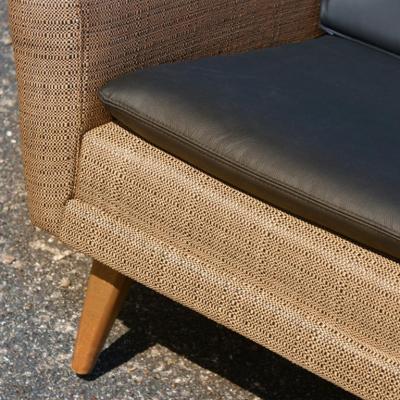 Folke Ohlsson Swedish Dux Leather Sofa by Folke Ohlsson