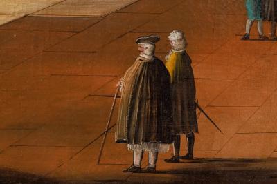 Follower of Giovanni Antonio Canal Called Canaletto A Monumental Painting