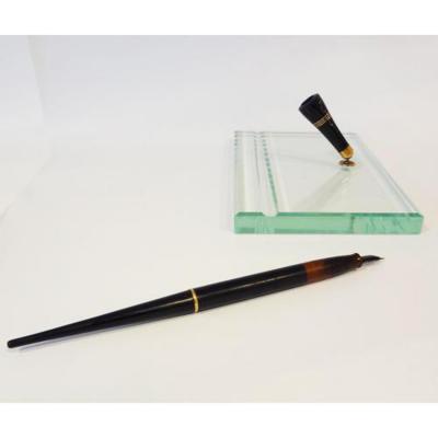 Fontana Arte A Crystal Pen Set by Fontana Arte