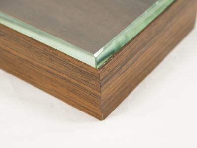 Fontana Arte Box in wood and glass by Fontana Arte circa 1940