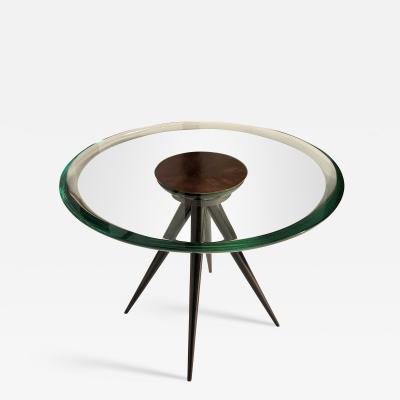 Fontana Arte Cast Glass Side Table by Pietro Chiesa Fontana Arte 1938 1948