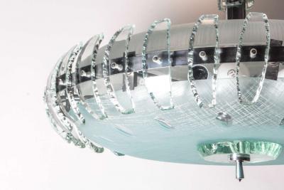 Fontana Arte Chandelier attributed to Fontana Art 