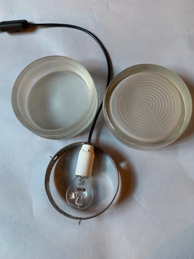 Fontana Arte Eugenio Gentili Tedeschi Jojo Table Lamp for Fontana Arte Italy 1971