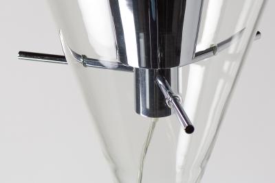 Fontana Arte Fontana Arte Flute Torchiere Floor Lamp designed by Franco Raggi