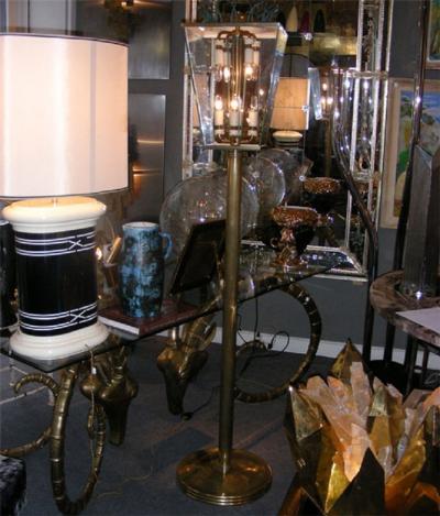 Fontana Arte Italian 1940s floor lamp by Fontana Arte