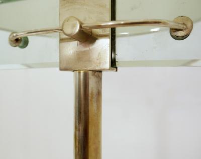 Fontana Arte Mid Century Brass and Glass Table Lamp by Nathalie Grenon for Fontana Arte