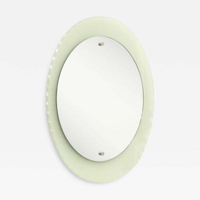Fontana Arte Oval Mirror by Fontana Arte