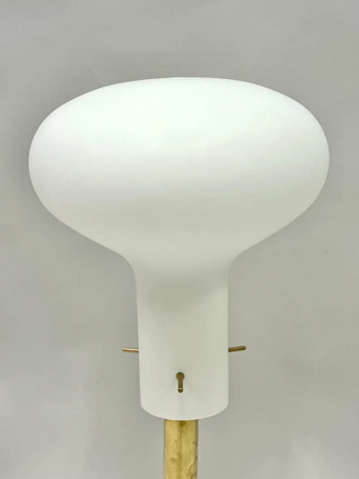 Fontana Arte Pair of Italian Mid Century Modern Brass Table Lamps Max Ingrand Fontana Arte