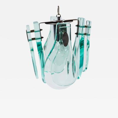 Fontana Arte Pendant Lamp in the Style of Fontana Arte Italy 1970
