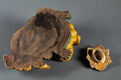 Foo Dog Shi Shi Incense Burner Koro with Removable Lid