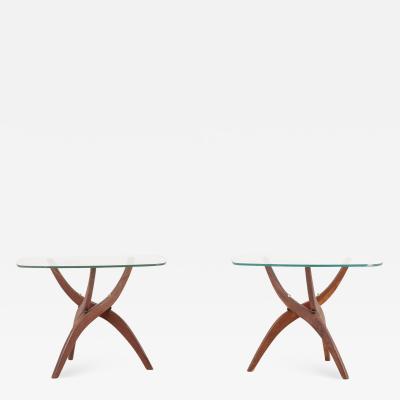 Forest Wilson Pair of Forest Wilson Side Tables USA 1960s