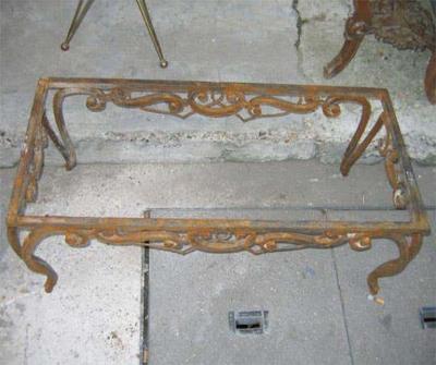 Forged Iron Table