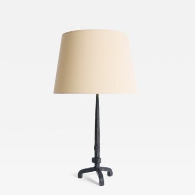 Forged Iron Table Lamp