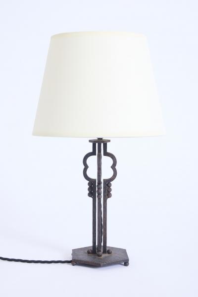 Forged Iron Table Lamp