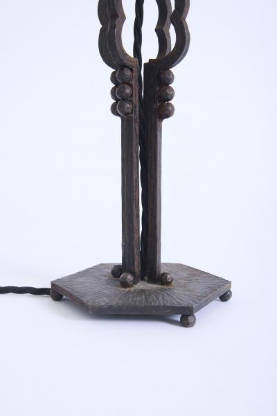 Forged Iron Table Lamp