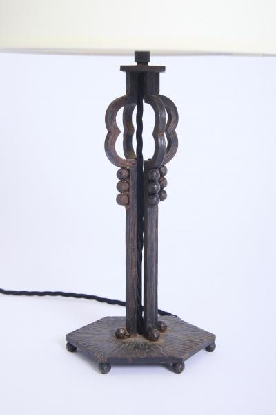 Forged Iron Table Lamp