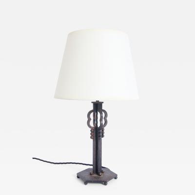 Forged Iron Table Lamp