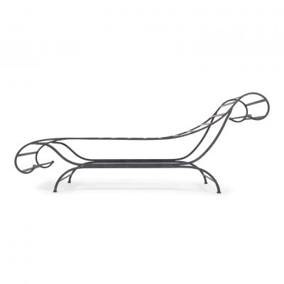Forged Steel Chaise Longue