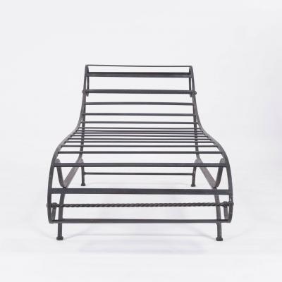 Forged Steel Chaise Longue