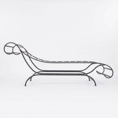 Forged Steel Chaise Longue