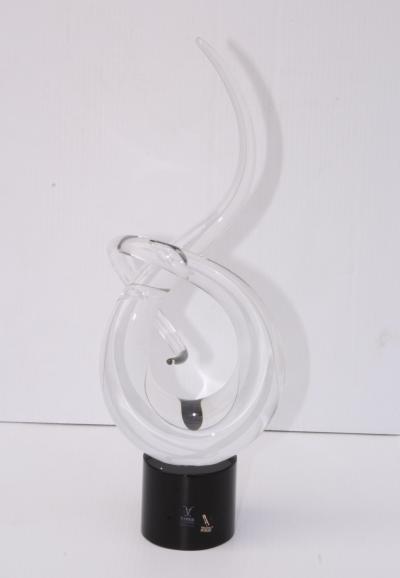 Formia Murano Formia Murano Abstract Glass Sculpture