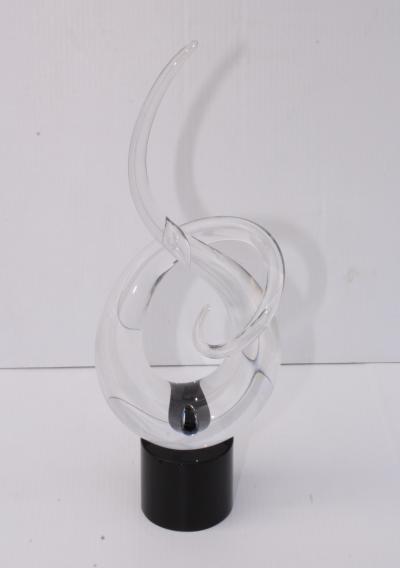Formia Murano Formia Murano Abstract Glass Sculpture